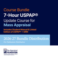 2026-27 7-Hour USPAP® Continuing Education Course for Mass Appraisal - Digital Distribution Bundle