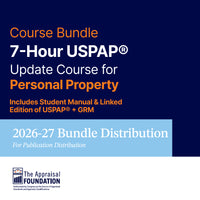 2026-27 7-Hour USPAP® Update Course for Personal Property - Digital Distribution Bundle