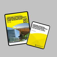 2016 Uniform Appraisal Standards for Federal Land Acquisitions Yellow Book Course Bundle