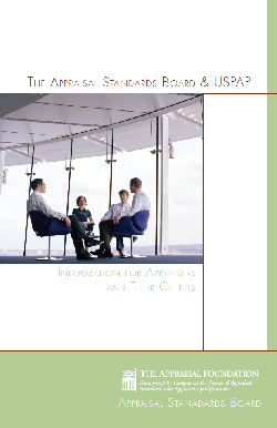 The Appraisal Standards Board and USPAP (pk of 25)