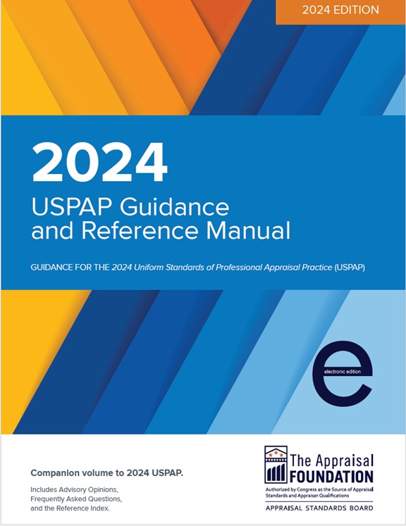 NEW 2024 USPAP Guidance and Reference Manual (PDF)